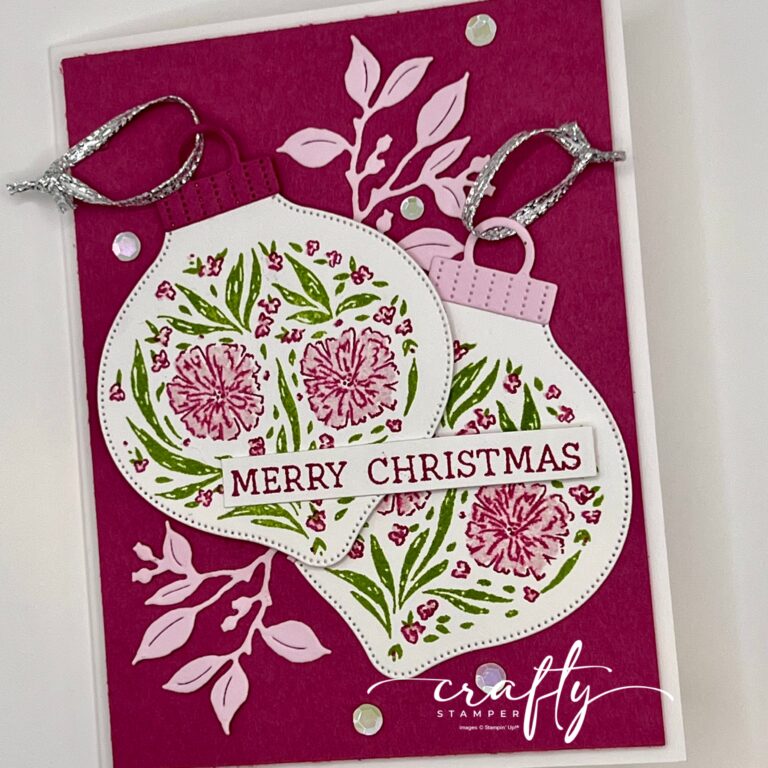 Bauble Blooms Merry Christmas