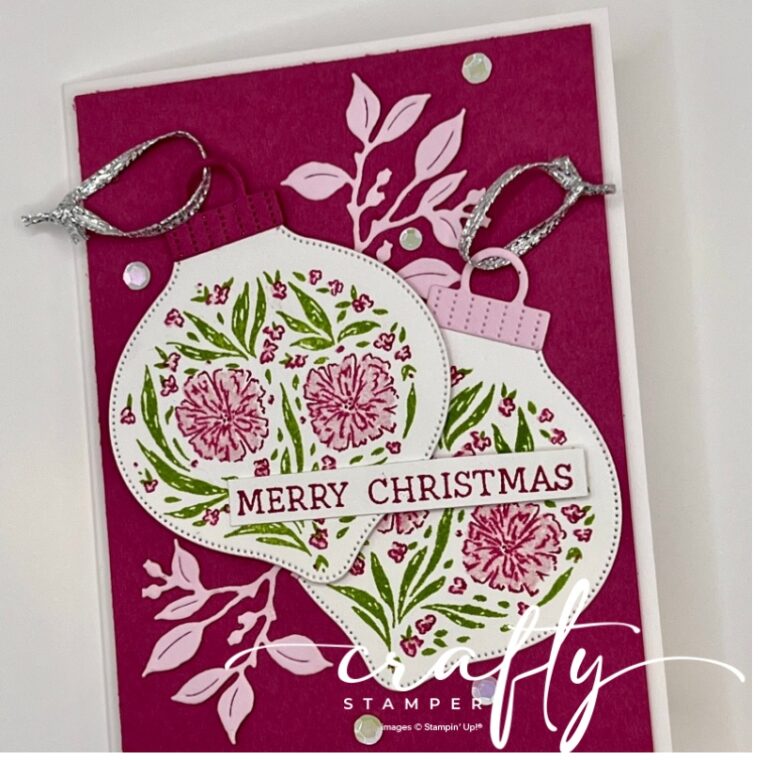 Bauble Blooms Merry Christmas