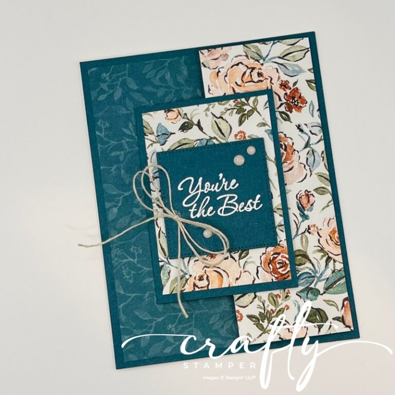 Floral Charm Fun Fold