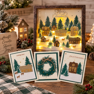 Welcome Noel Home Decor & Cards Tutorial
